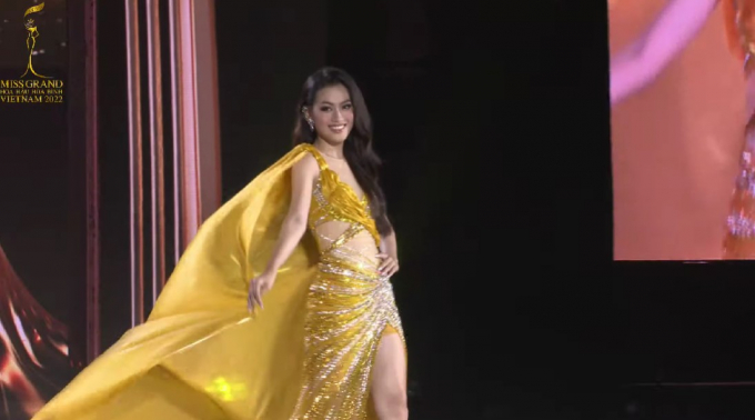 Top 15 Miss Grand Vietnam 2022: Mai Ngô chặt nát phần thi dạ hội với màn hóa thân công chúa Mera Aquaman