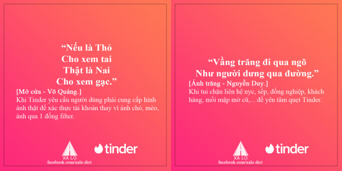 Thành viên Tinder biến loạt thơ nổi tiếng thành bí kíp hẹn hò an toàn