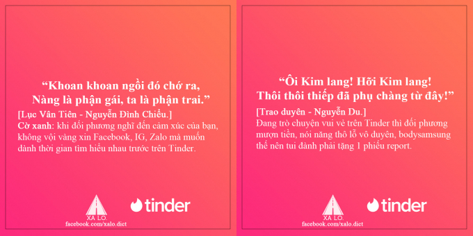Thành viên Tinder biến loạt thơ nổi tiếng thành bí kíp hẹn hò an toàn