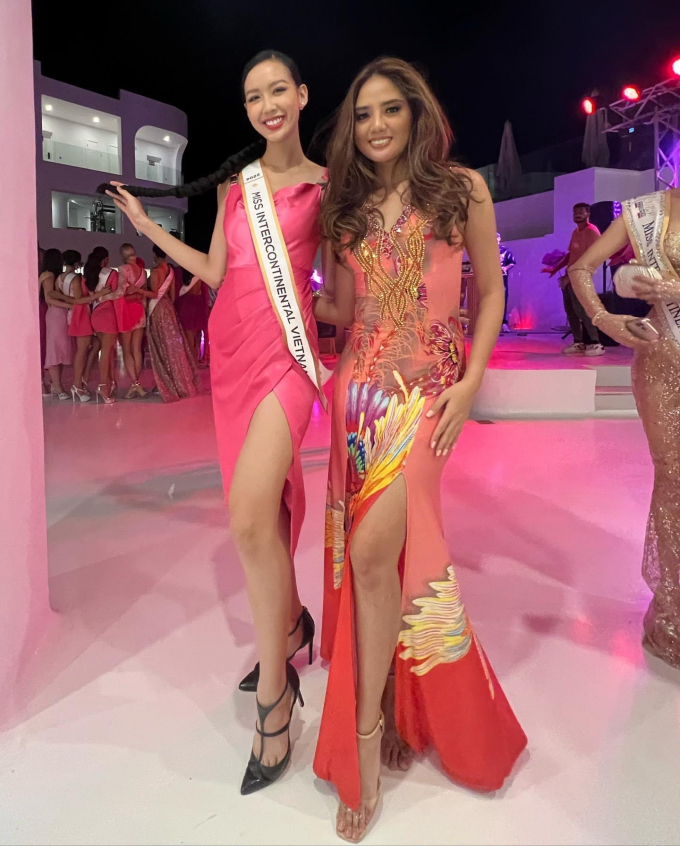 Hơn 2 tuần chinh chiến Miss Intercontinental 2022, á hậu Bảo Ngọc biến hóa đa màu sắc, dẫn đầu điểm Interview