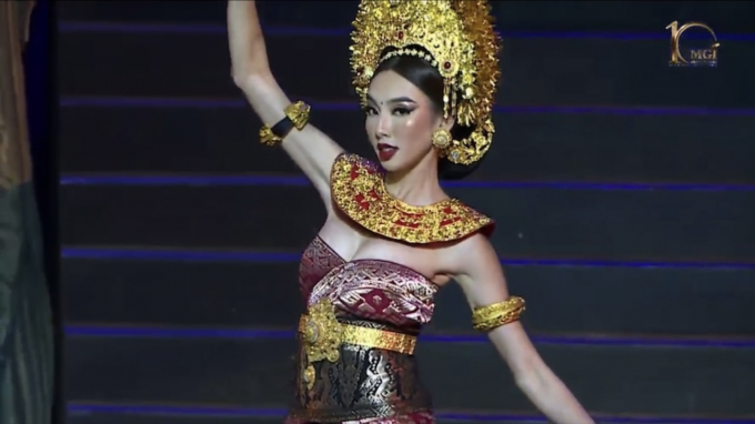 Hoa hậu Thùy Tiên lộng lẫy tựa nữ thần, tỏa sáng đúng đẳng cấp đương kim Miss Grand International