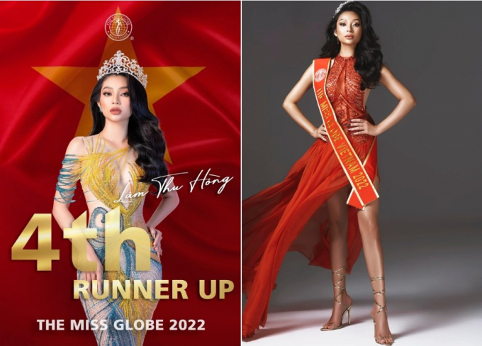 Lâm Thu Hồng đoạt á hậu 4 Hoa hậu Hoàn cầu 2022