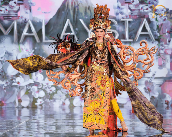 Chuyên trang quốc tế xếp hạng trang phục dân tộc: Thái Lan dẫn đầu, Thiên Ân suýt lọt khỏi Top 10