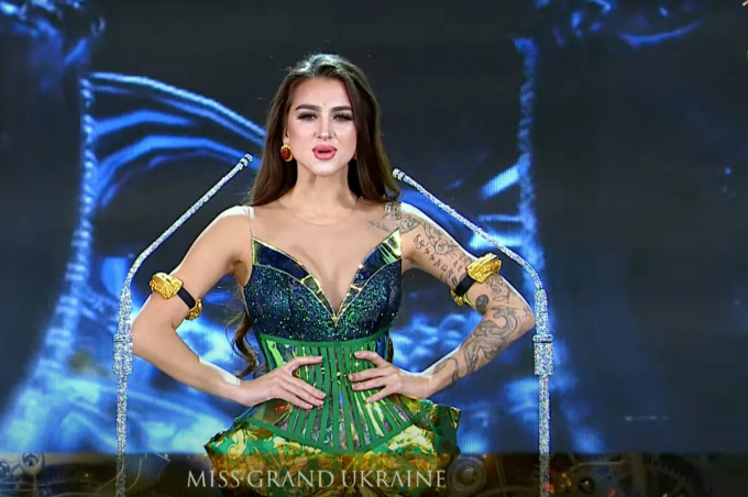 Chung kết Miss Grand International 2022: Thiên Ân đẹp xuất thần, tự hào hô vang Việt Nam