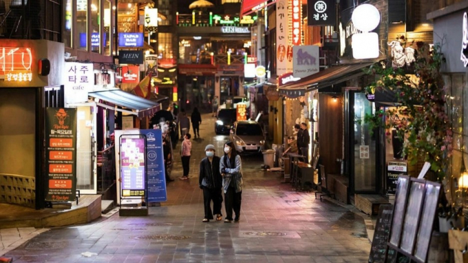 Khu Itaewon nổi tiếng Seoul, nơi xảy ra thảm kịch đêm Halloween