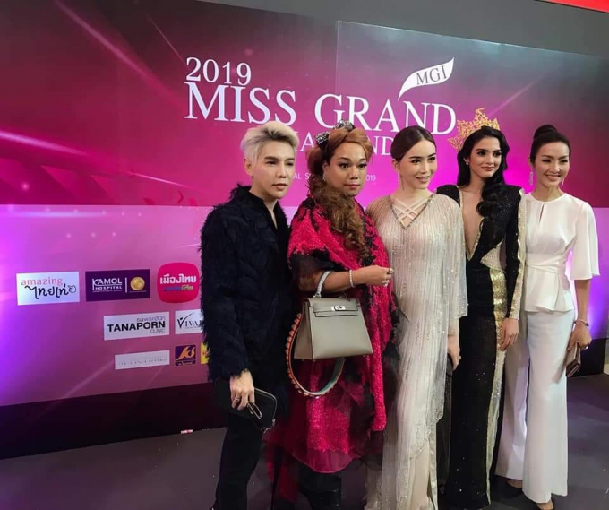 Cùng một nhà Thái Lan nhưng dì Anne - chủ tịch Miss Universe và Nawat - chủ tịch Miss Grand không đội trời chung?