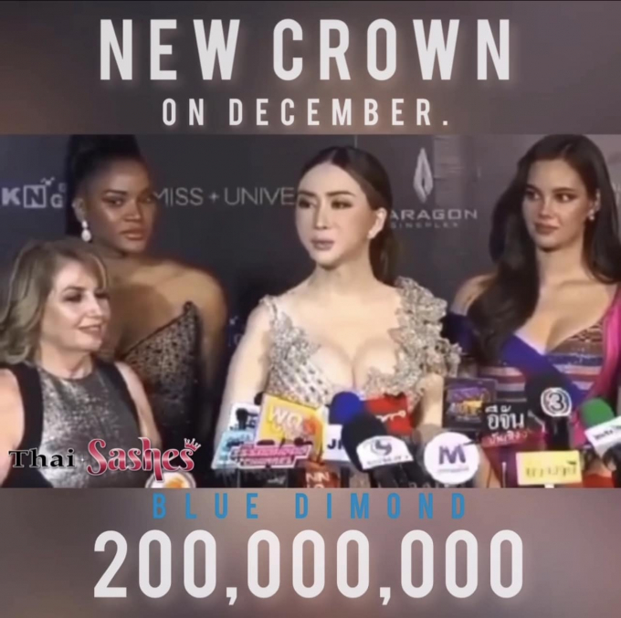 Tạm biệt báu vật 115 tỷ, Miss Universe 2022 vừa đổi chủ đã đổi luôn vương miện kim cương xanh