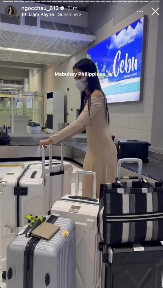 Vừa đặt chân đến Philippines, Ngọc Châu đã nhận được tín hiệu tốt từ vũ trụ cho Miss Universe 2022