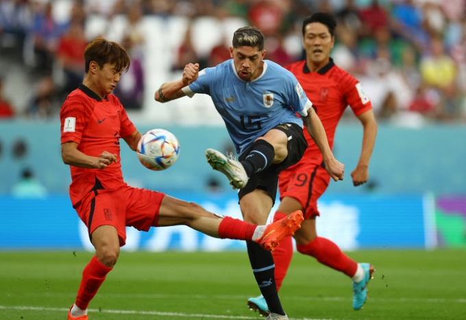 Hàn Quốc và Uruguay gây thất vọng ở World Cup 2022
