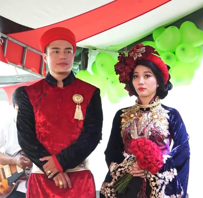 Dương Lâm khoe trọn ảnh đám cưới với Quỳnh Quỳnh, trang phục cô dâu chú rể chiếm trọn spotlight
