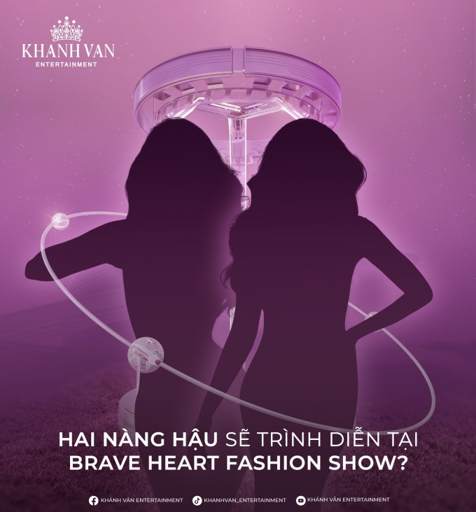 Khánh Vân không hổ danh Nữ hoàng ngoại giao: Mời cả Ngọc Châu, Thiên Ân xuất hiện tại Brave Heart Fashion Show