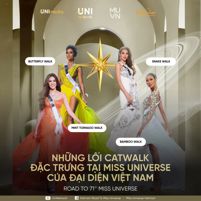 HHen Niê - Khánh Vân có lối catwalk thương hiệu, Ngọc Châu sẽ mang Water Flow Walk đến Miss Universe?