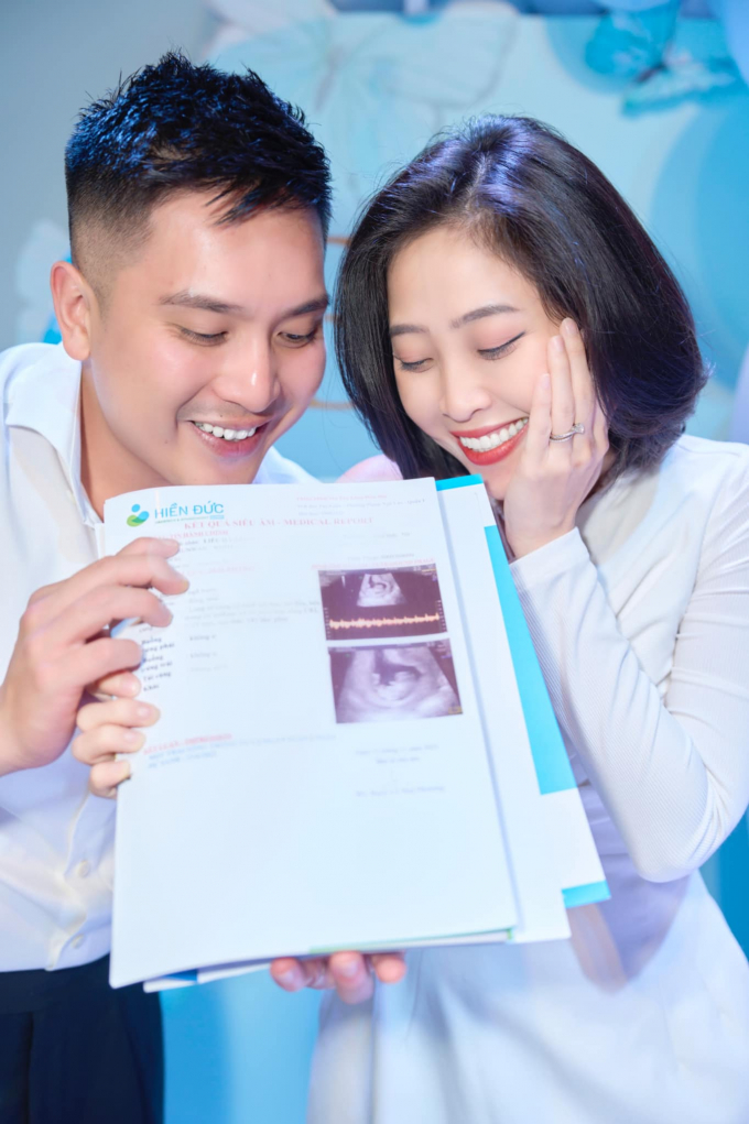 Liêu Hà Trinh hạnh phúc thông báo mang thai quý tử 13 tuần tuổi sau 2 tháng kết hôn