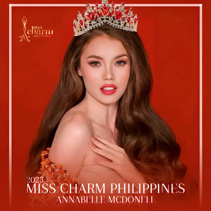 Choáng với vương miện khủng của Miss Charm Philippines 2023: Fans hối thúc Thanh Thanh Huyền nhanh chóng làm bộ hình đáp lễ