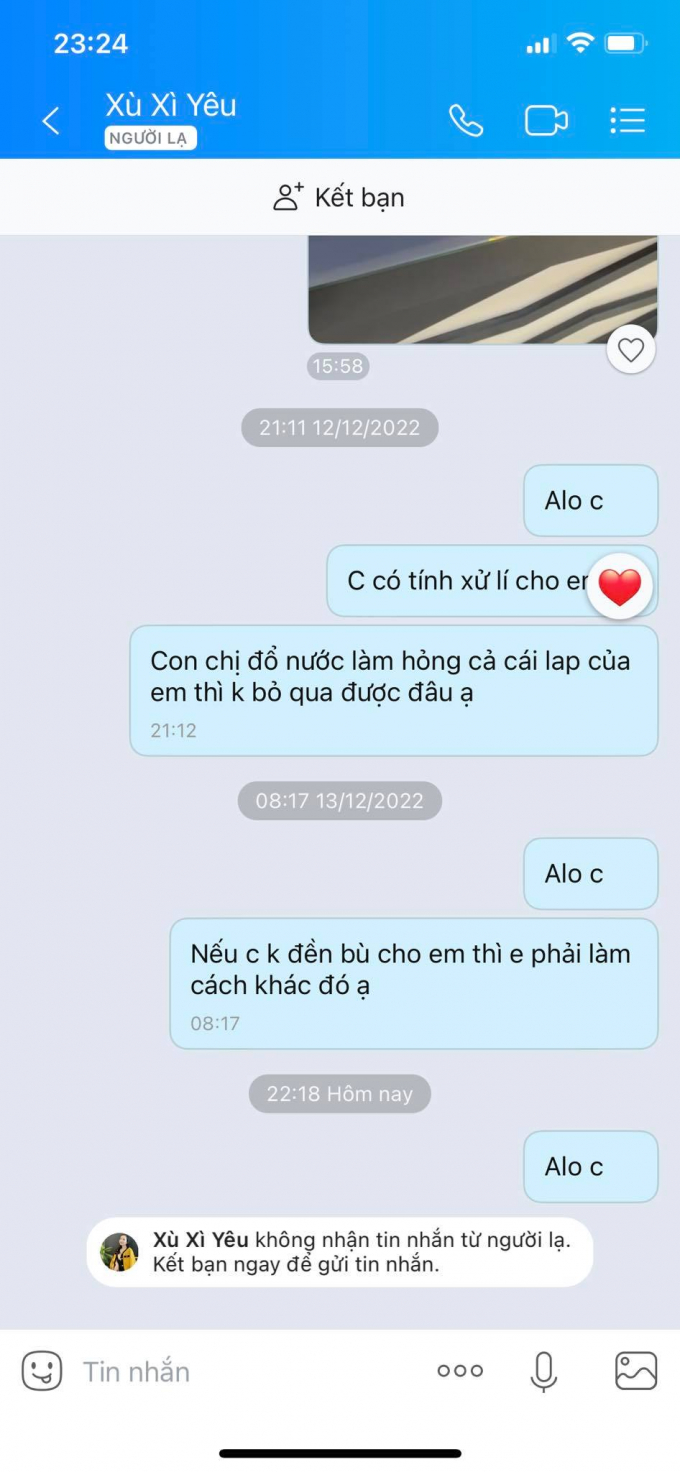 Trẻ con đổ nước làm hư máy tính, phụ huynh phủi bỏ trách nhiệm đổ lỗi cho nạn nhân