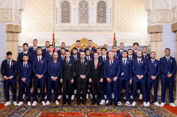 ĐT Morocco được chào đón như nhà vô địch ở quê nhà