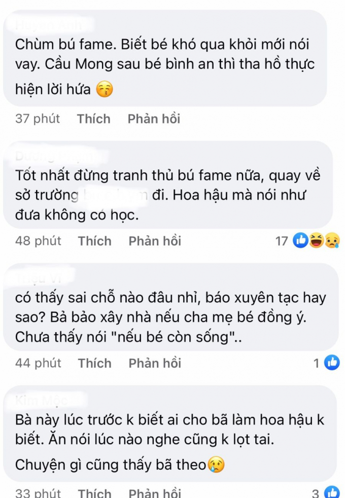 Hoa hậu Phương Lê gây tranh cãi khi tuyên bố bảo trợ bé Hạo Nam đến hết đại học với 1 điều kiện