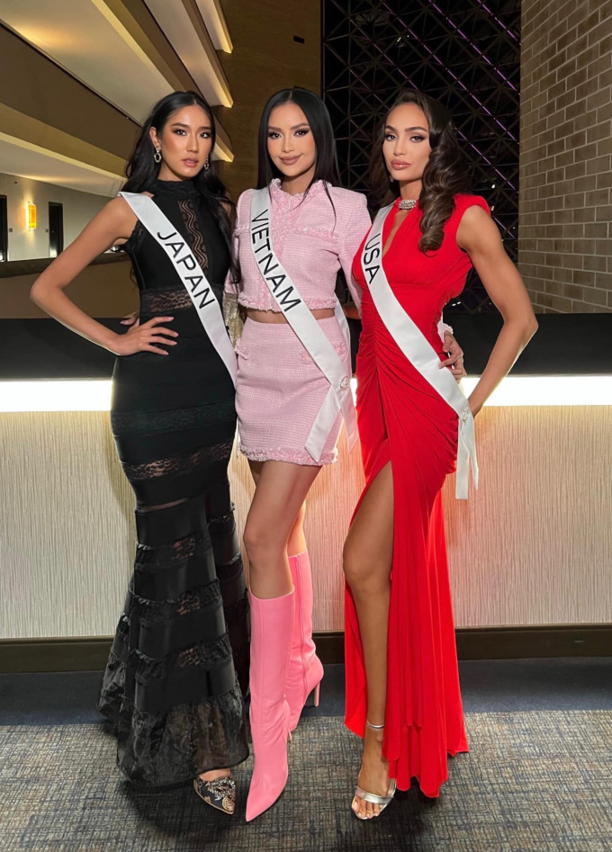 Ngày 6 ở Miss Universe 2022: Ngọc Châu thay đổi outfit phút chót vì fans phàn nàn mang boots quá nhiều?