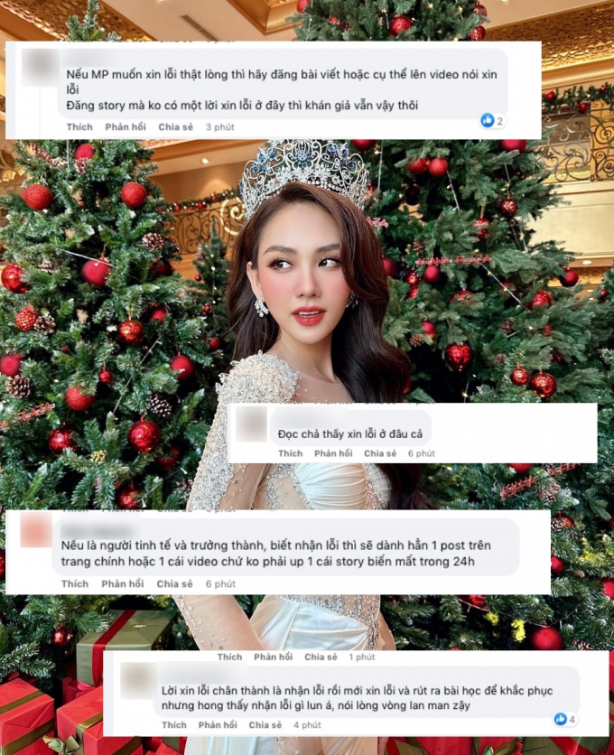 Hoa hậu Mai Phương lên tiếng giữa loạt lùm xùm, netizen tranh cãi vì chi tiết thiếu thiện chí