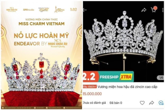 Đại diện ê-kíp Miss Charm Vietnam lên tiếng khi vương miện của Thanh Thanh Huyền bị tố đạo nhái