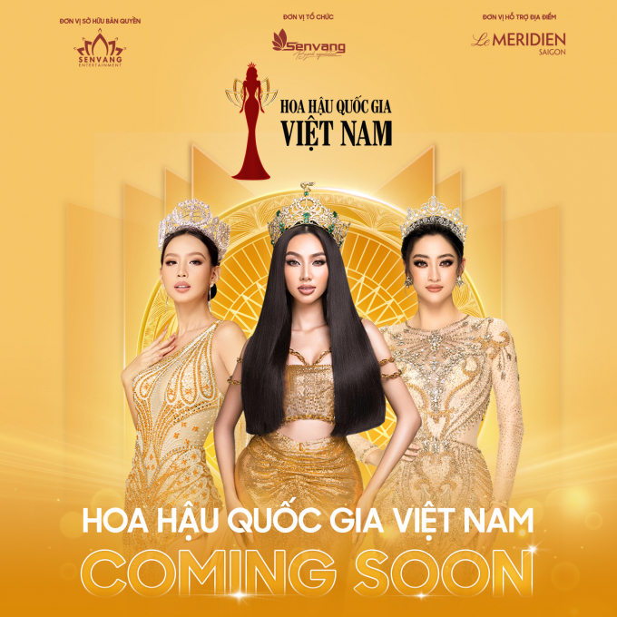 Thùy Tiên - Bảo Ngọc - Lương Thùy Linh làm đại sứ cho cuộc thi mới: Hoa hậu Quốc gia Việt Nam