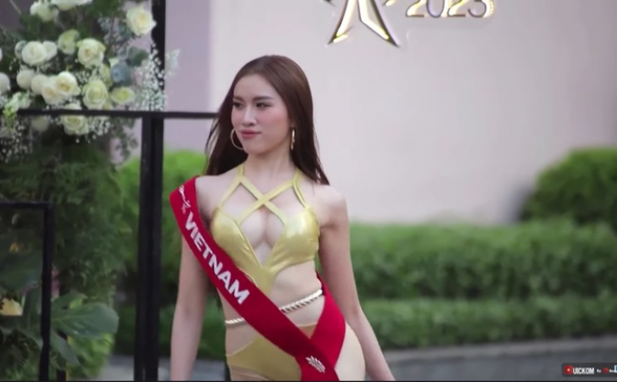 Thanh Thanh Huyền gặp sự cố phần thi bikini tại Miss Charm 2023: Thần thái gánh còng lưng nhưng vẫn bị mất điểm