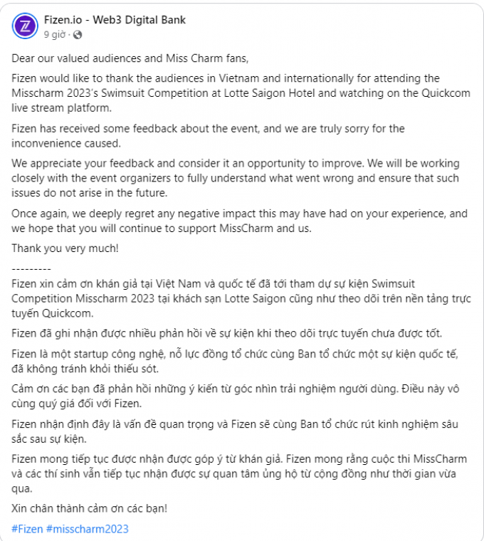Miss Charm xin lỗi khán giả sau sự cố livestream đáng thất vọng, fans kiên nhẫn chờ xem chung kết có sửa sai?
