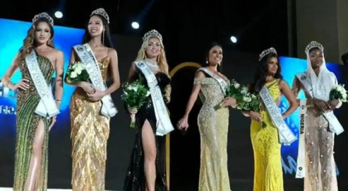 Hoa hậu Liên lục địa - Bảo Ngọc tái ngộ Miss Intercontinental Europe 2022 - Tatjana Genric tại Việt Nam