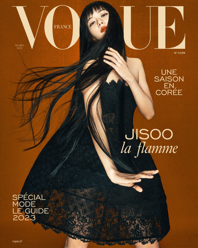 Jisoo tỏa sáng trên tạp chí thời trang danh giá của Pháp