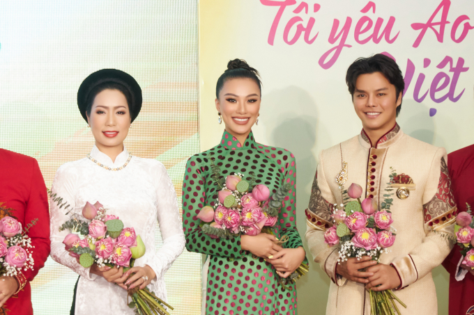 2 năm liên tiếp, á hậu Kim Duyên giữ vai trò đại sứ Lễ hội áo dài TP.HCM