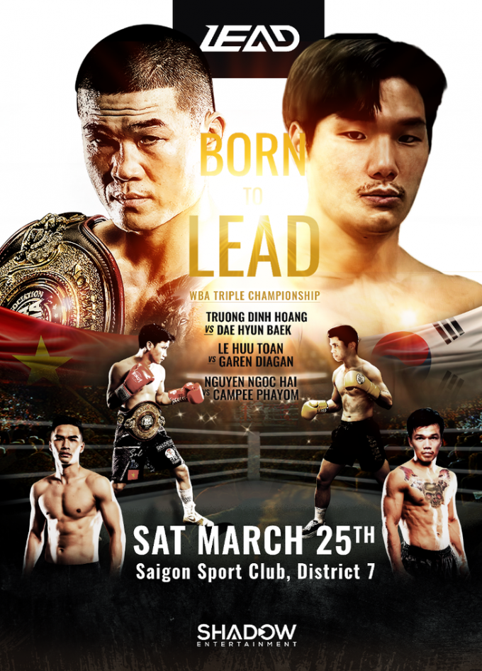Võ sĩ boxing số 1 Hàn Quốc thách đấu Trương Đình Hoàng