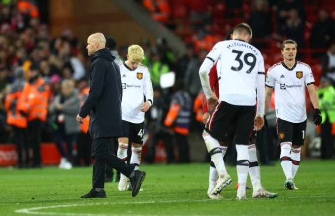 SỐC: MU thảm bại tỉ số không tưởng trước Liverpool