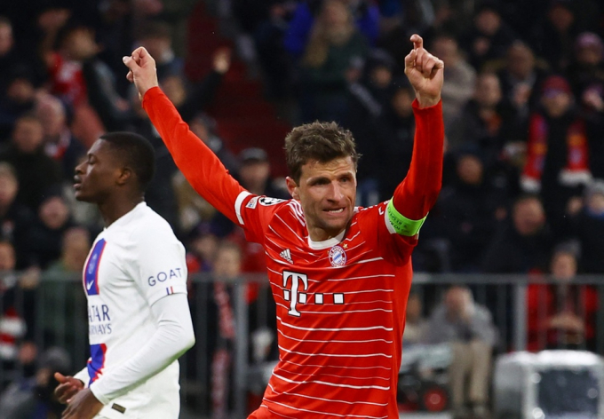 Muller: Bayern chỉ ngán Ronaldo, luôn thắng Messi