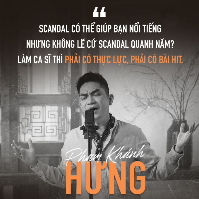 Phạm Khánh Hưng: Tôi quay lại sân khấu để hát, chứ không phải leo lên đỉnh, đấu đá với bất kỳ ai