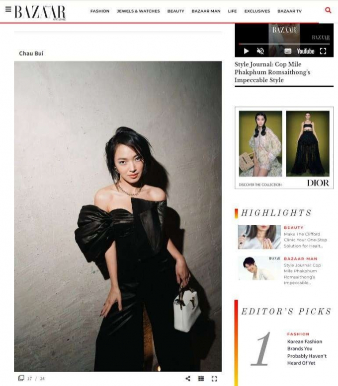 Châu Bùi là Influencer mang lại giá trị truyền thông cao nhất thế giới tại Paris Fashion Week