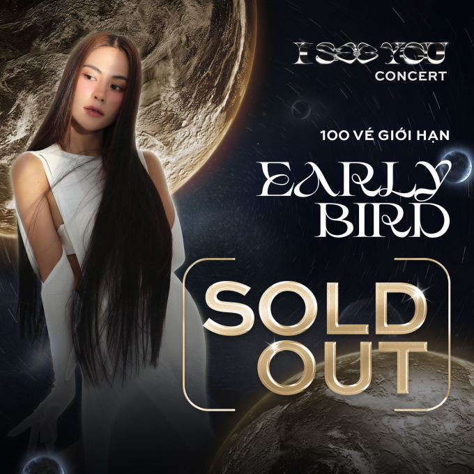 Vừa thông báo mở live concert, Hà Nhi đã thông báo “cháy vé” đợt mở bán sớm