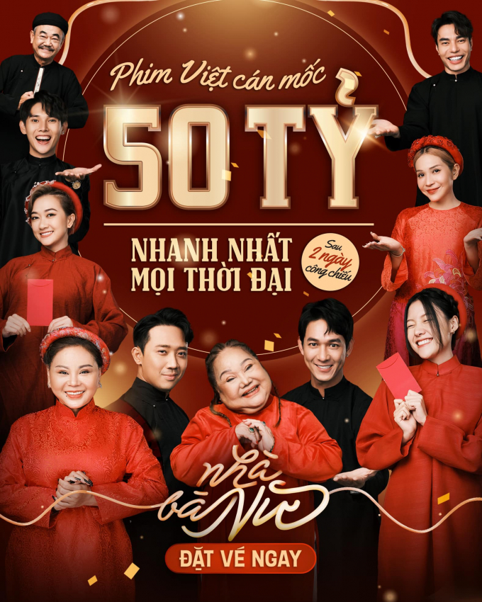 “Nhà bà Nữ” chính thức trở thành phim chiếu rạp có doanh thu nội địa cao nhất lịch sử Việt Nam với 475 tỷ đồng