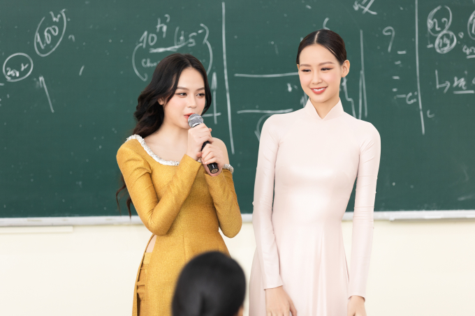 Đến lớp cùng CEO Phạm Kim Dung, hoa hậu Bảo Ngọc - Thanh Thủy dự định học Thạc sĩ trong tương lai?
