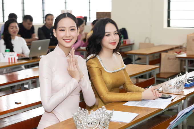 Đến lớp cùng CEO Phạm Kim Dung, hoa hậu Bảo Ngọc - Thanh Thủy dự định học Thạc sĩ trong tương lai?