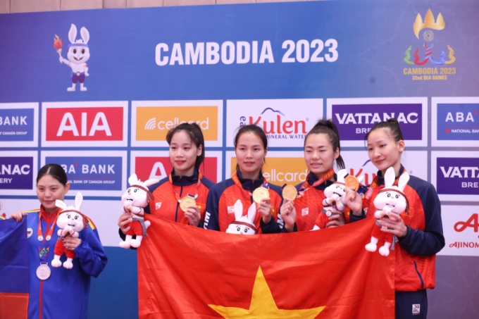 ĐT Karate Việt Nam nhận thưởng nóng vì vượt chỉ tiêu HCV tại SEA Games 32