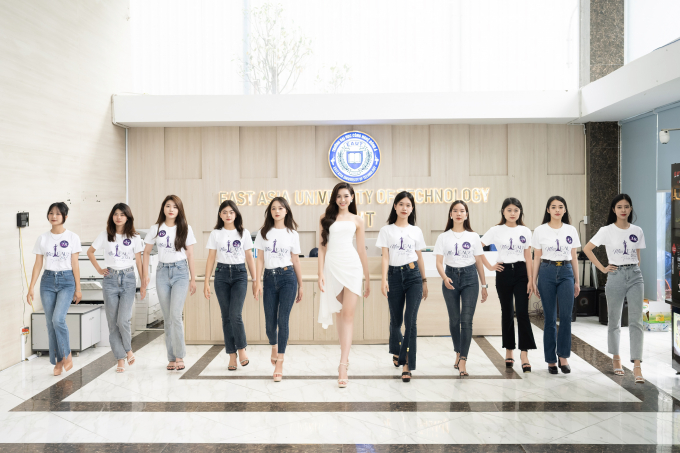 Hoa hậu Đỗ Hà khoe chân dài 1m11, thử sức ở vai trò huấn luyện thí sinh Miss EAUT 2023