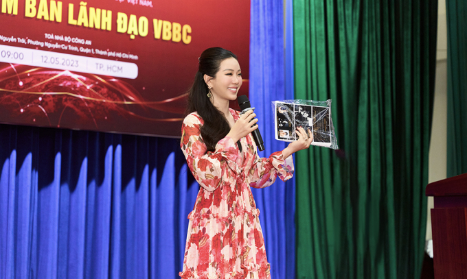 Hoa hậu Thu Hoài đảm nhận vai trò quan trọng, truyền cảm hứng trong lĩnh vực làm đẹp