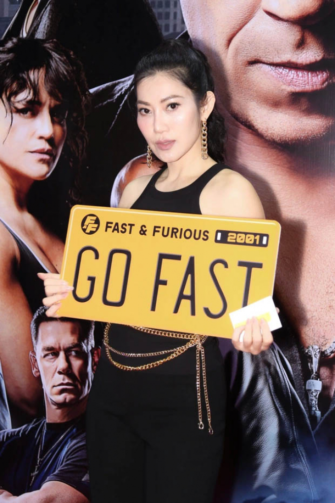 Đi cinetour chưa đã, Quốc Cường - Huỳnh Thi lại tranh thủ giao lưu với khán giả tại họp báo “Fast X”
