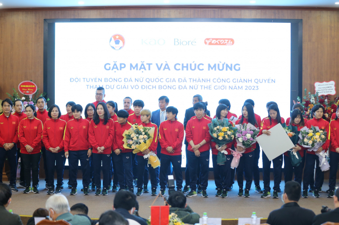 Tuyển nữ Việt Nam nhận được số tiền thưởng cao hơn gấp đôi so với U22 Việt Nam