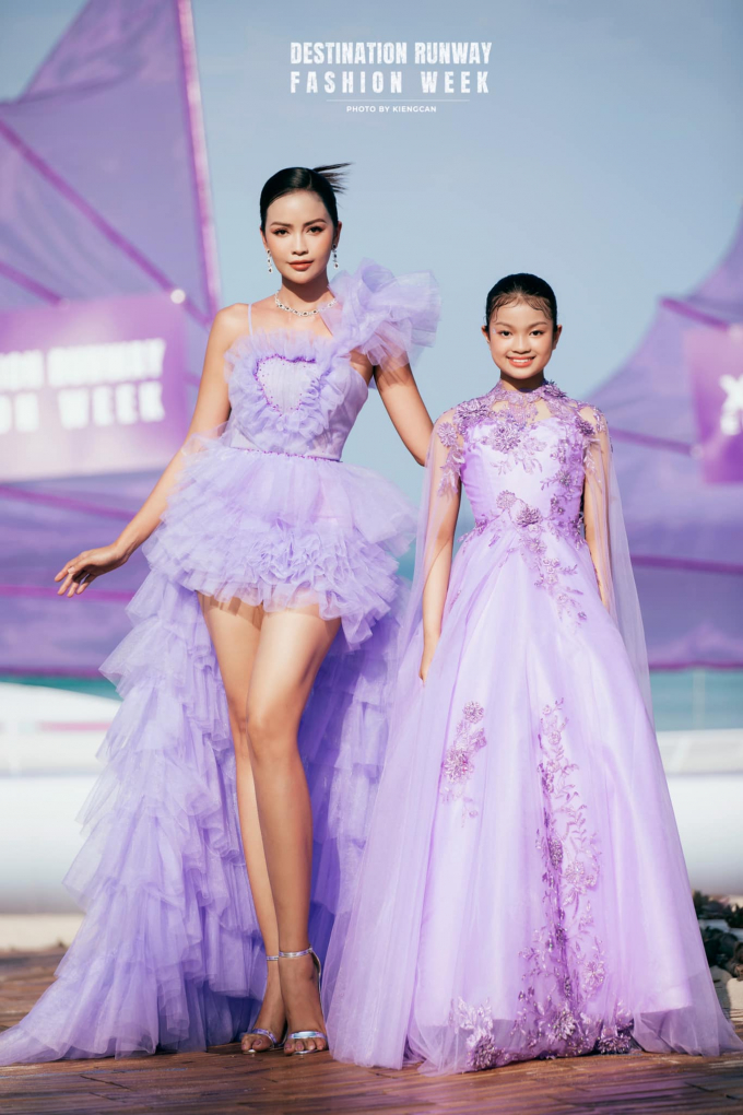 Ngọc Châu trở thành đại sứ môi trường, đẹp lộng lẫy kết show Destination Runway Fashion Week 2023