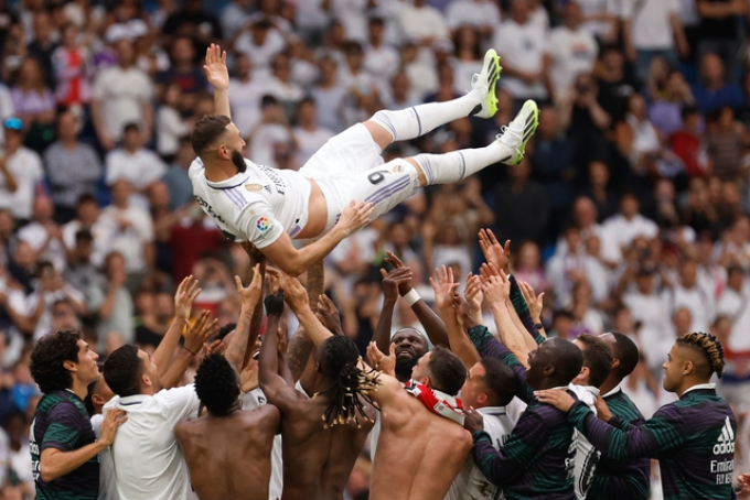 Benzema trở thành đối thủ của Ronaldo tại giải vô địch quốc gia Arab Saudi