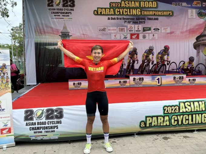 Nguyễn Thị Thật trở thành tay đua đầu tiên trong lịch sử xe đạp Việt Nam tham dự kỳ Olympic