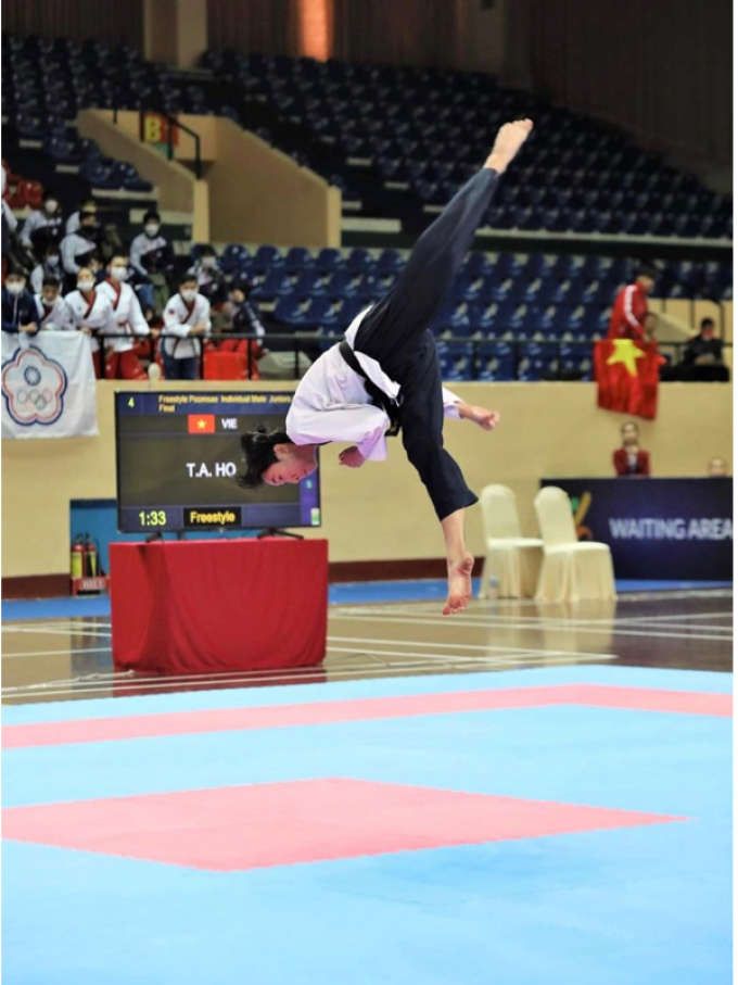 Hồ Thanh Ân - Tài năng trẻ của đội tuyển Taekwondo Hồ Chí Minh