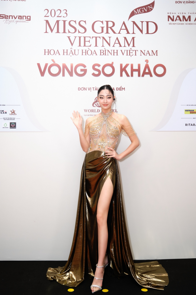 Sơ khảo Miss Grand Vietnam 2023: Thùy Tiên giả dạng thí sinh, Minh Tú - Thiên Ân gợi cảm hết nấc