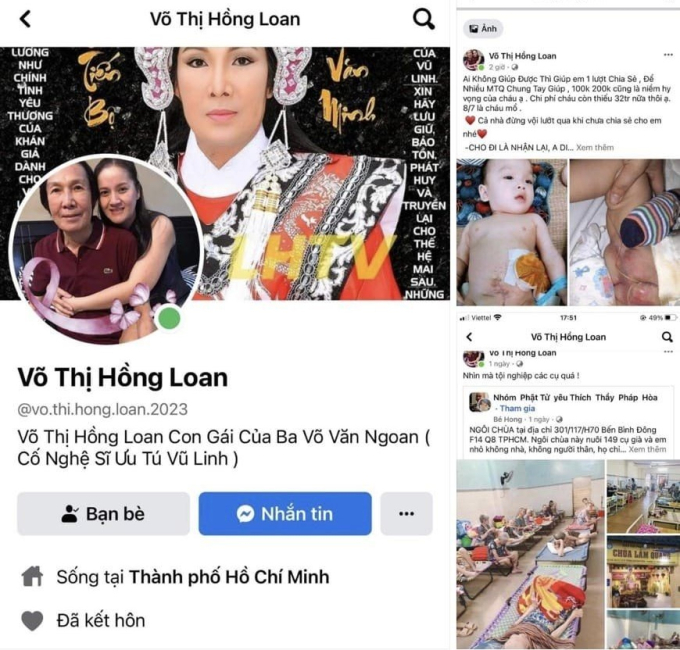 Con gái cố NSƯT Vũ Linh mệt mỏi vì liên tục bị giả mạo tài khoản nhằm trục lợi trên mạng xã hội